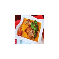 Thai Chicken with Red Curry Sauce