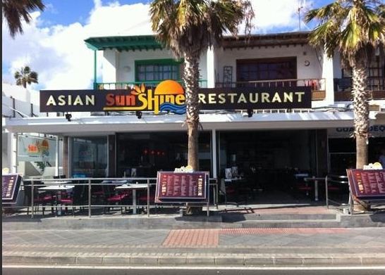 Asian Sunshine Restaurant Chinese Takeaway Lanzarote